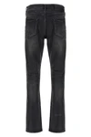 p005 double dip coated coated delavé cotton denim jeans
