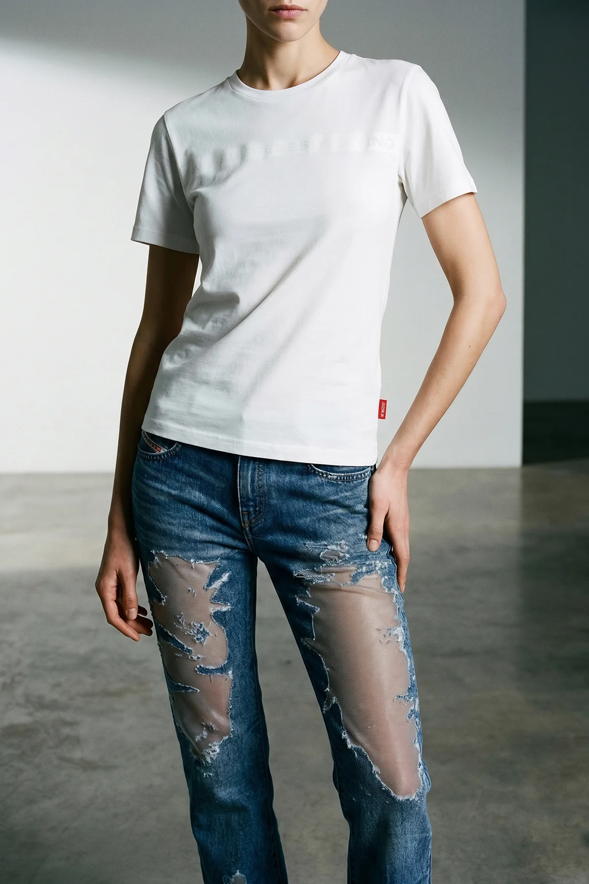 DIESEL M diesel x tinder pr-t-nots-chi-r t-shirt - for successful loving jersey colle