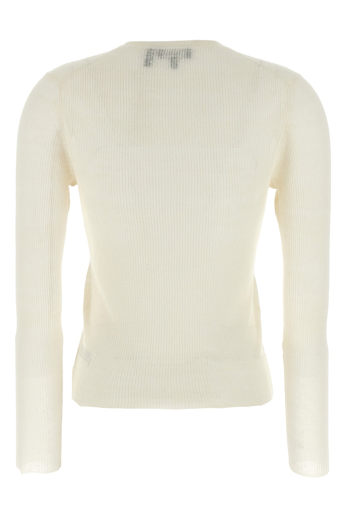 THEORY P ribbed linen and viscose blend sweater