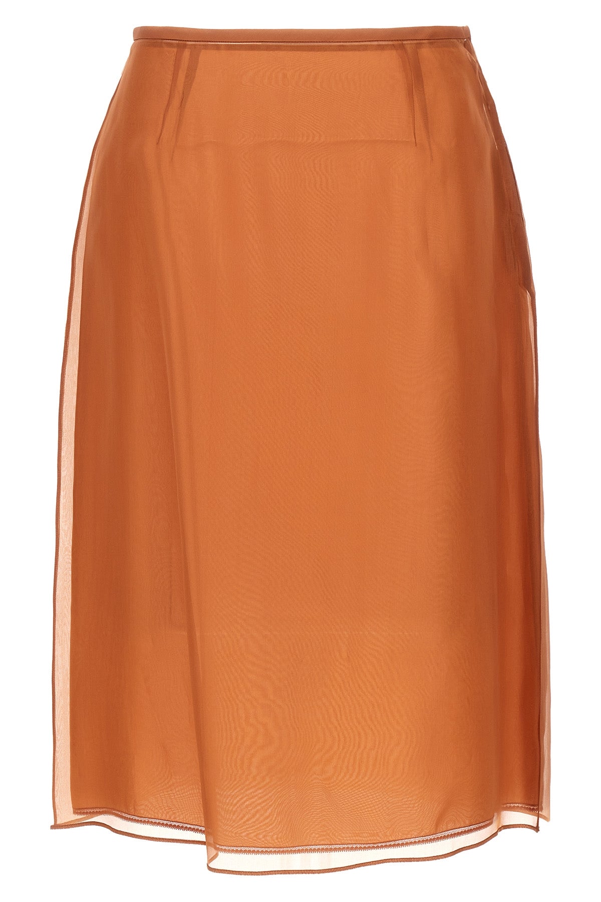 PRADA 42 organza skirt