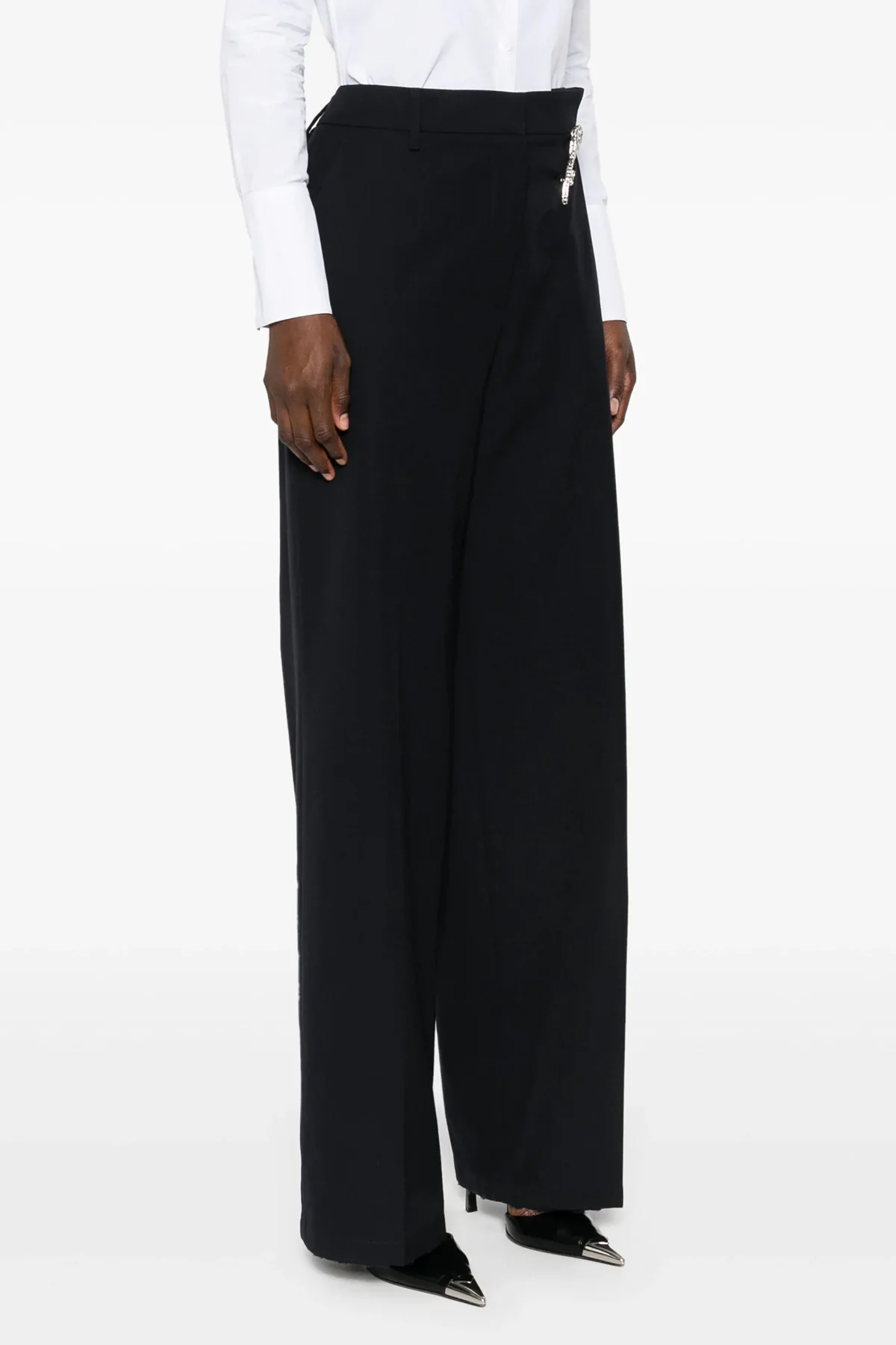 PRADA 36 wool gabardine pants