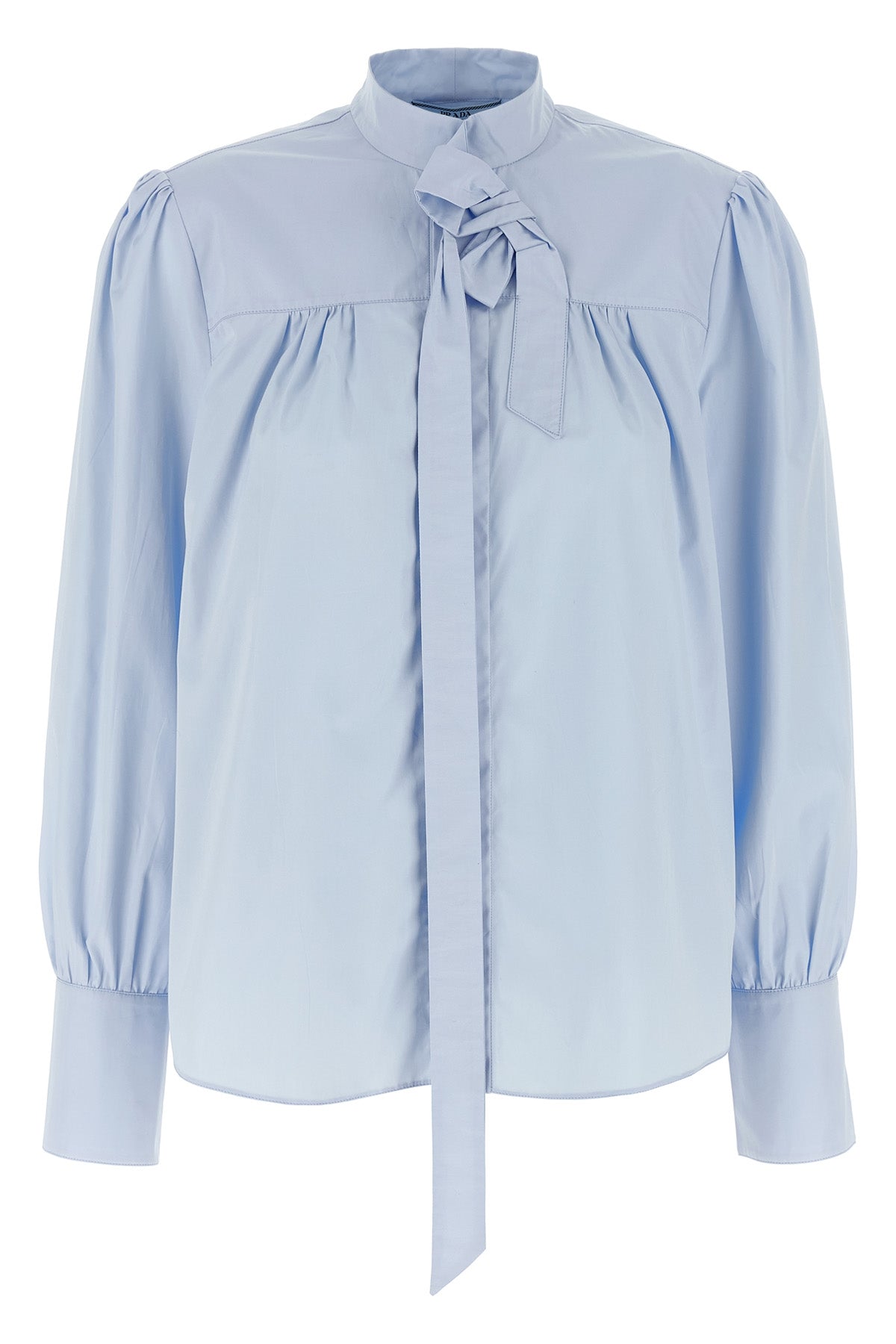 PRADA 38 cotton poplin shirt