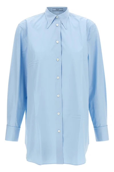 the prada shirt reinterprets the elegance of the male wardrobe through a contemp