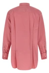 the prada cotton poplin shirt redefines the codes of classic tailoring through r