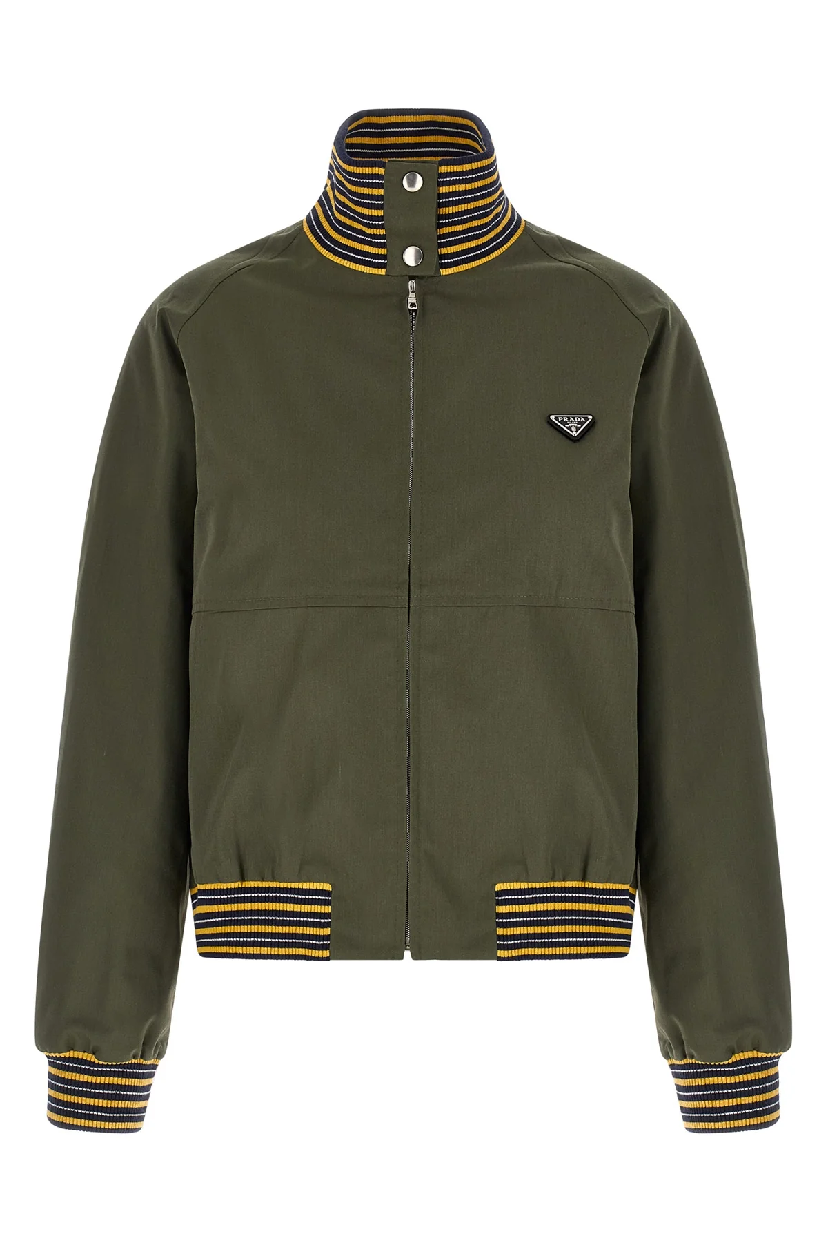 poplin bomber jacket