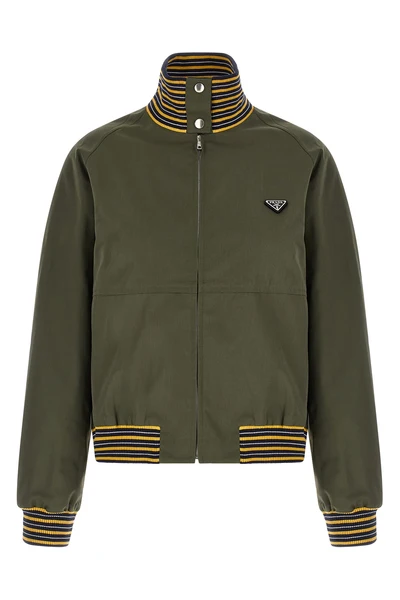 poplin bomber jacket