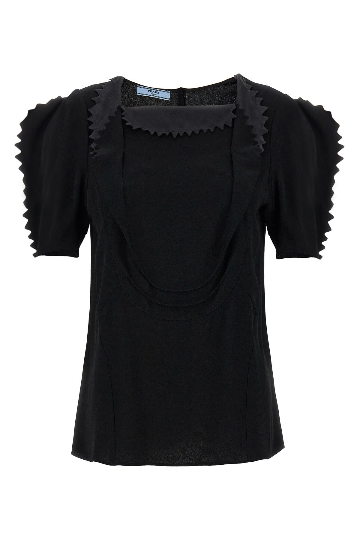 PRADA 40 crêpe cady top