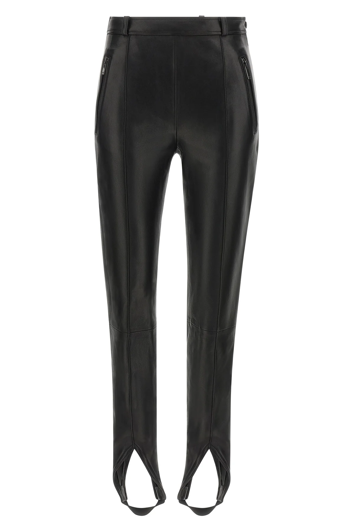 balmains fuseau leggings redefine urban elegance through impeccable tailoring