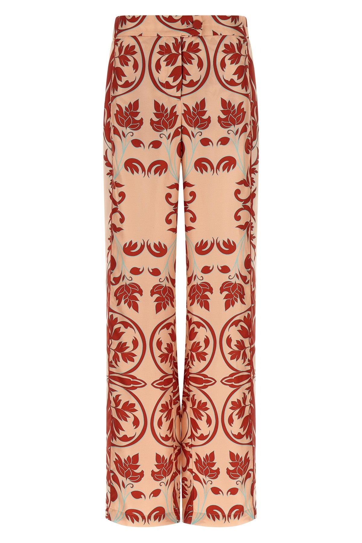 F.R.S. - FOR RESTLESS SLEEPERS M elena all-over braque geometry print silk twill pants