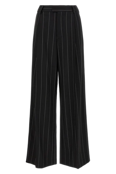 federica bonifaci trousers redefine the codes of classic tailoring through fluid