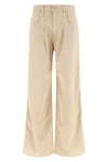 rodayna jeans in garment-dyed cotton denim