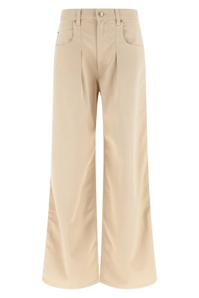 rodayna jeans in garment-dyed cotton denim