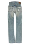 isabel marant daya regular jeans feature a straight-leg silhouette in pure cot