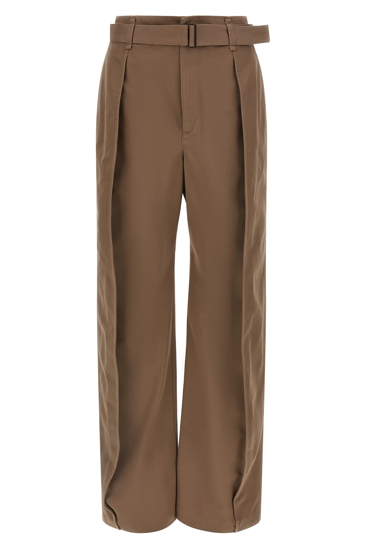 the lemaire rounded trousers redefine the volumes of the contemporary wardrobe