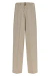 the fabiana filippi trevi trousers are distinguished by a wide and relaxed sil