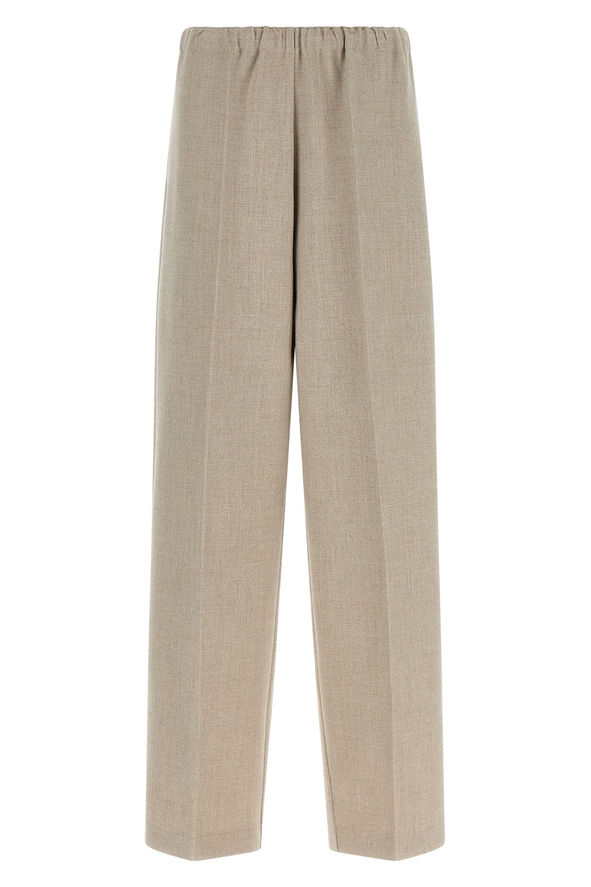the fabiana filippi trevi trousers are distinguished by a wide and relaxed sil