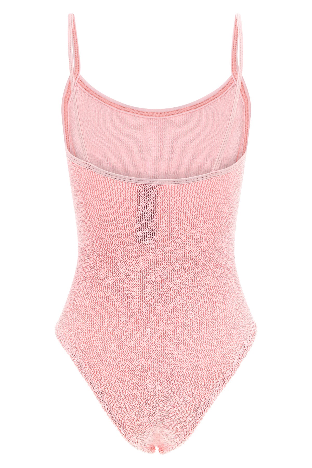 HUNZA G OS the hunza g pamela one-piece swimsuit exemplifies contemporary beachwear throu