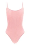 the hunza g pamela one-piece swimsuit exemplifies contemporary beachwear throu
