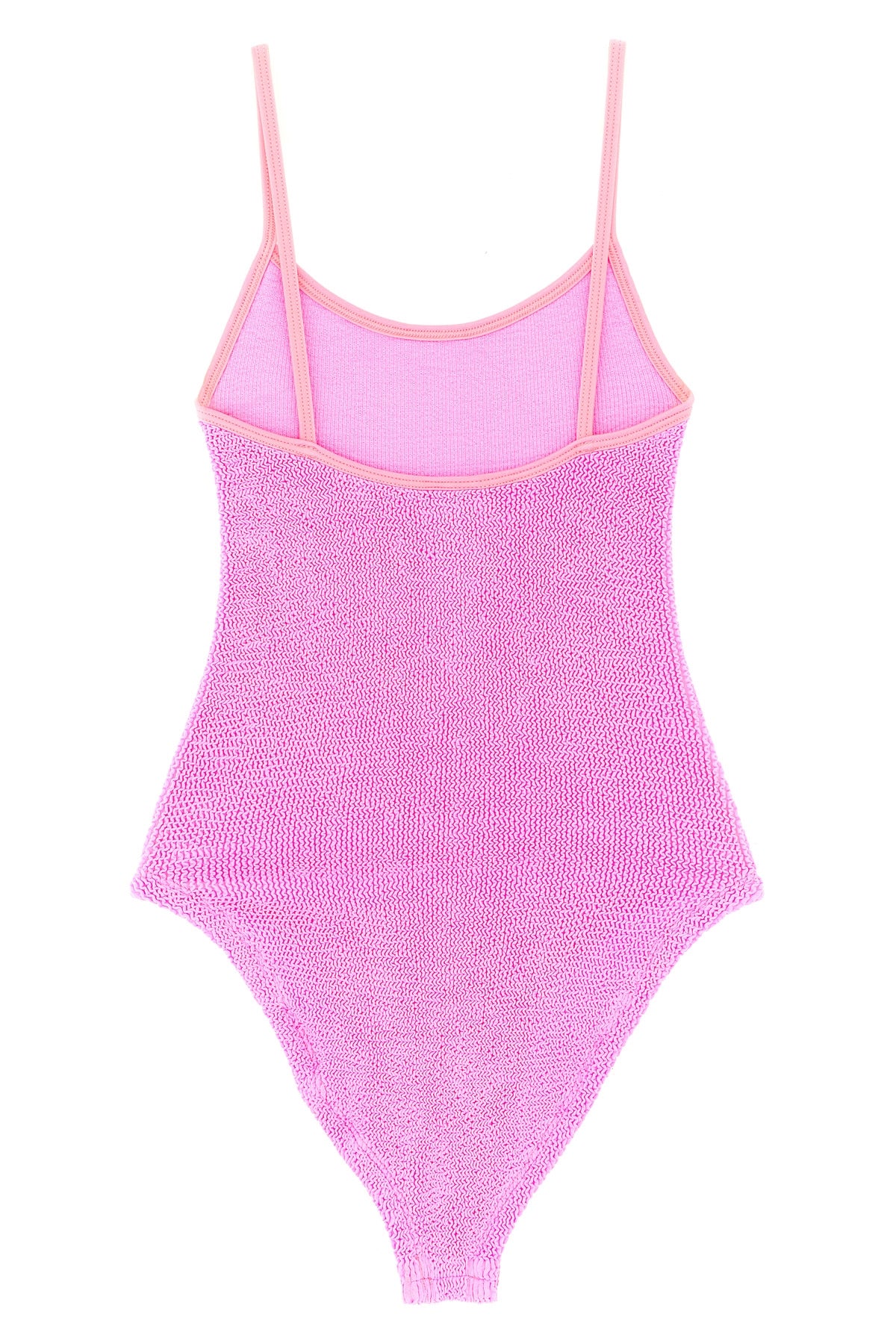 HUNZA G OS cashmere one-piece swimsuit