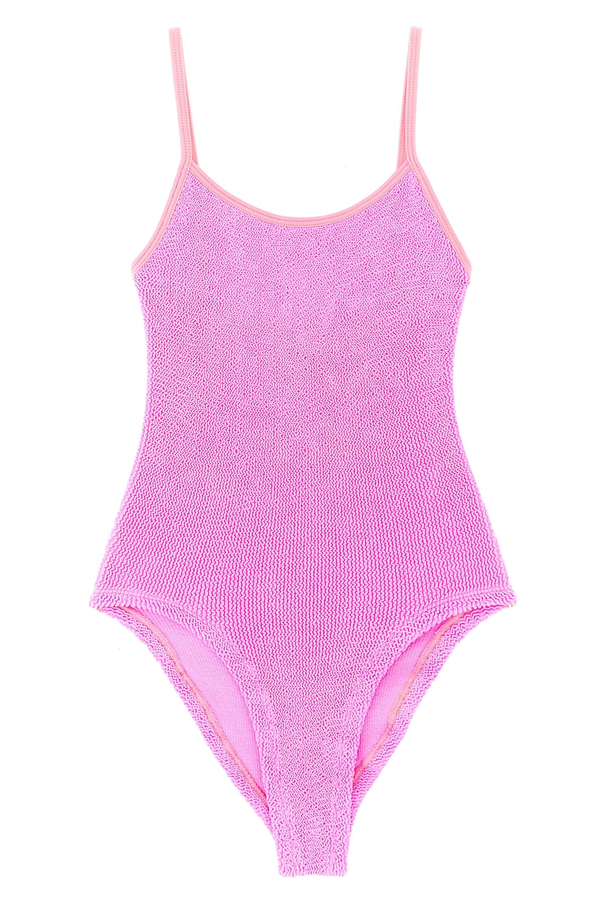 HUNZA G OS cashmere one-piece swimsuit