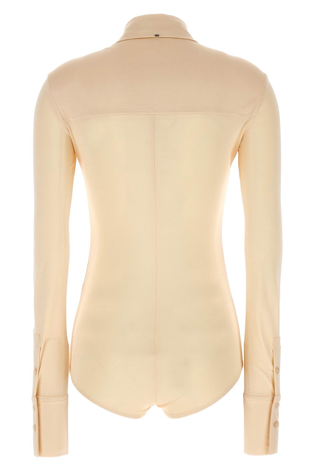 pera viscose shirt-style bodysuit