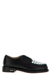 sirene leather lace-up shoes
