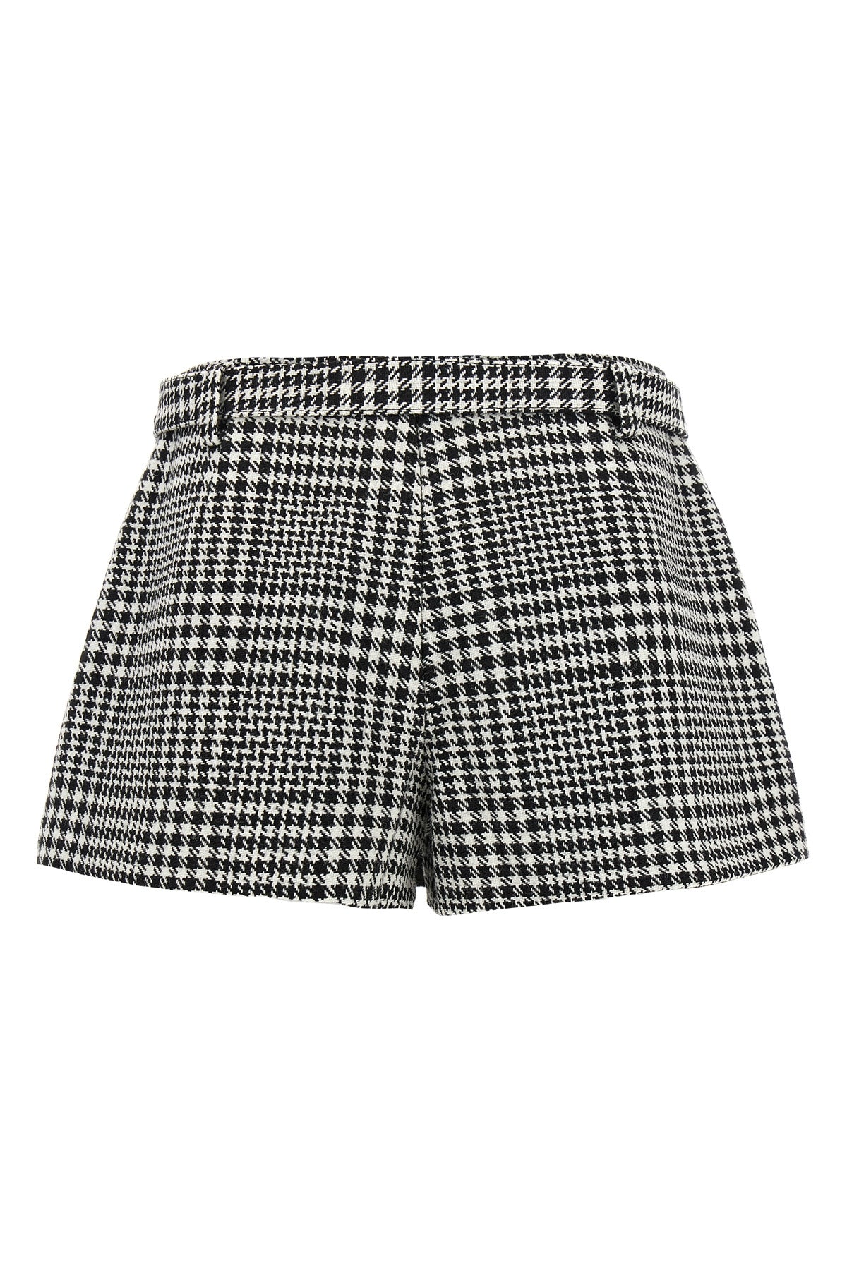 SELF PORTRAIT 10 houndstooth bouclé wool blend skort