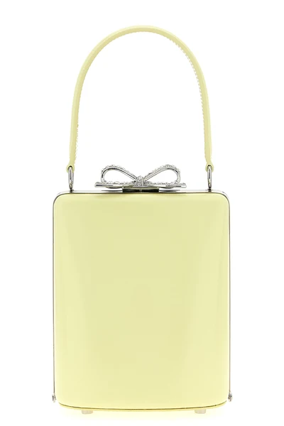 yellow leather bag leather handbag