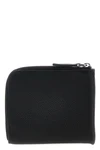 hammered leather wallet