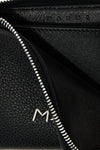 hammered leather wallet