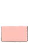 saffiano leather business card holder
