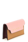 saffiano leather business card holder