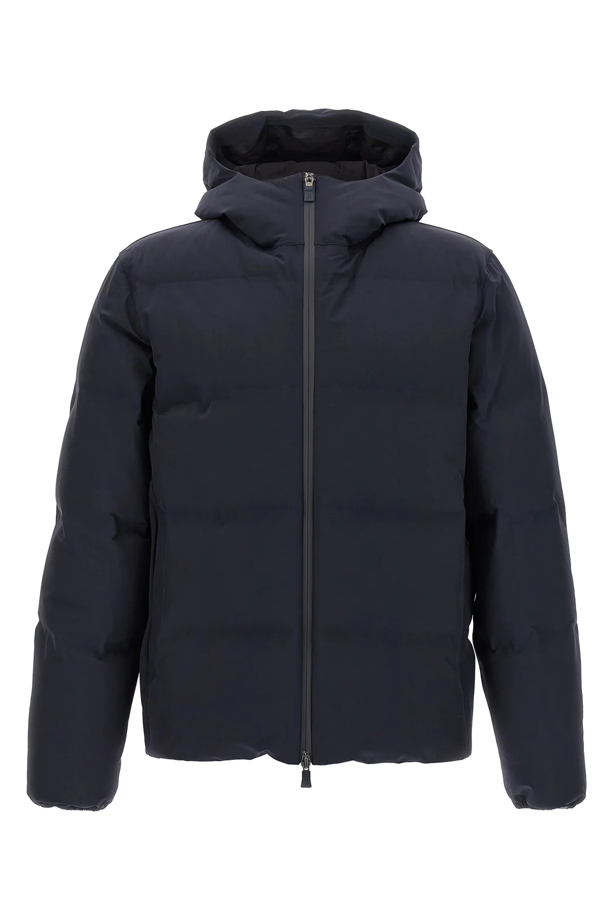 new impact down jacket in slightly quilted water-repellent technical fabric