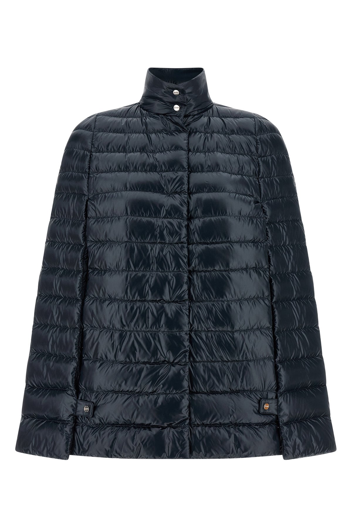 HERNO 42 ultralight nylon cape down jacket