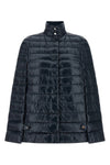 ultralight nylon cape down jacket