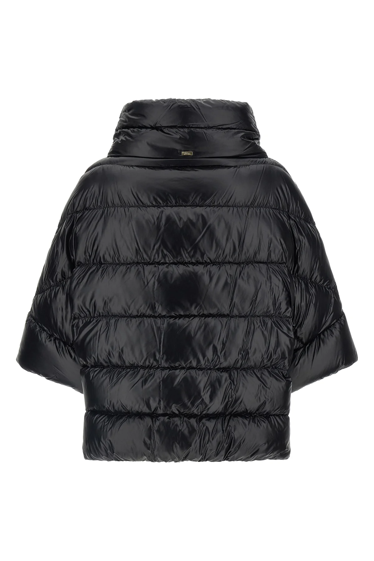 the herno hood redefines the volumes of outerwear through a flared silhouette