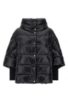 the herno hood redefines the volumes of outerwear through a flared silhouette