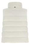 hernos padded vest redefines the volumes of outerwear through a tailor-inspired