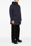 long il parka nylon microfiber down jacket slightly waterproof goose down padd