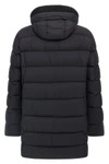 long il parka nylon microfiber down jacket slightly waterproof goose down padd