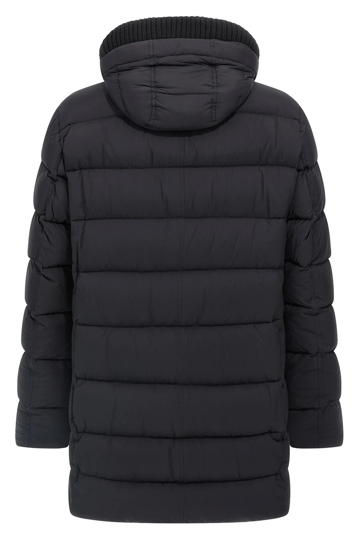 long il parka nylon microfiber down jacket slightly waterproof goose down padd