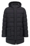 long il parka nylon microfiber down jacket slightly waterproof goose down padd