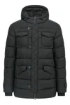 leskimo nylon microfiber down jacket slightly padded