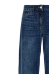 stonewashed cotton denim jeans