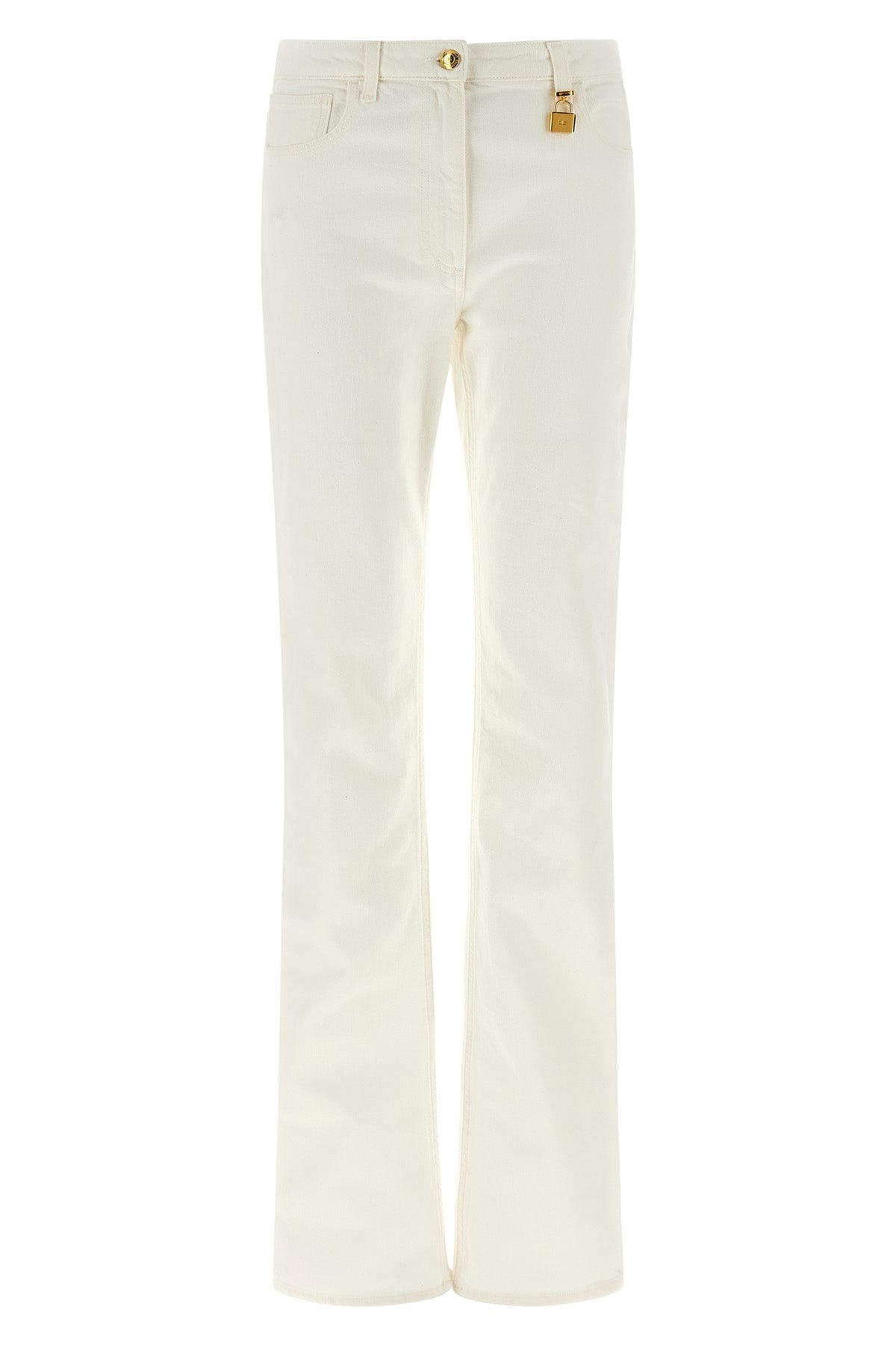 ELISABETTA FRANCHI 27 garment-dyed cotton denim jeans