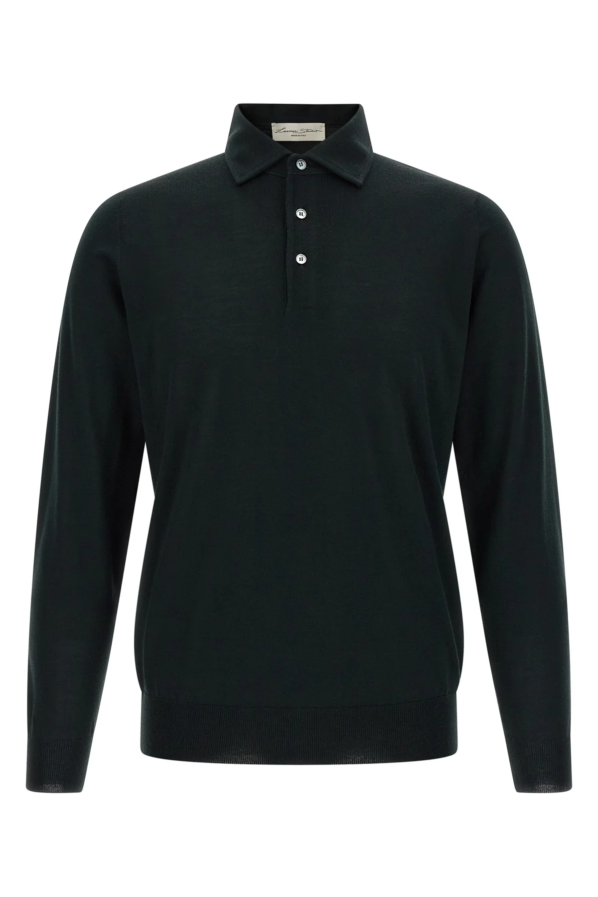 LARMERI STUDIO 48 the larmeri studio long-sleeved polo shirt