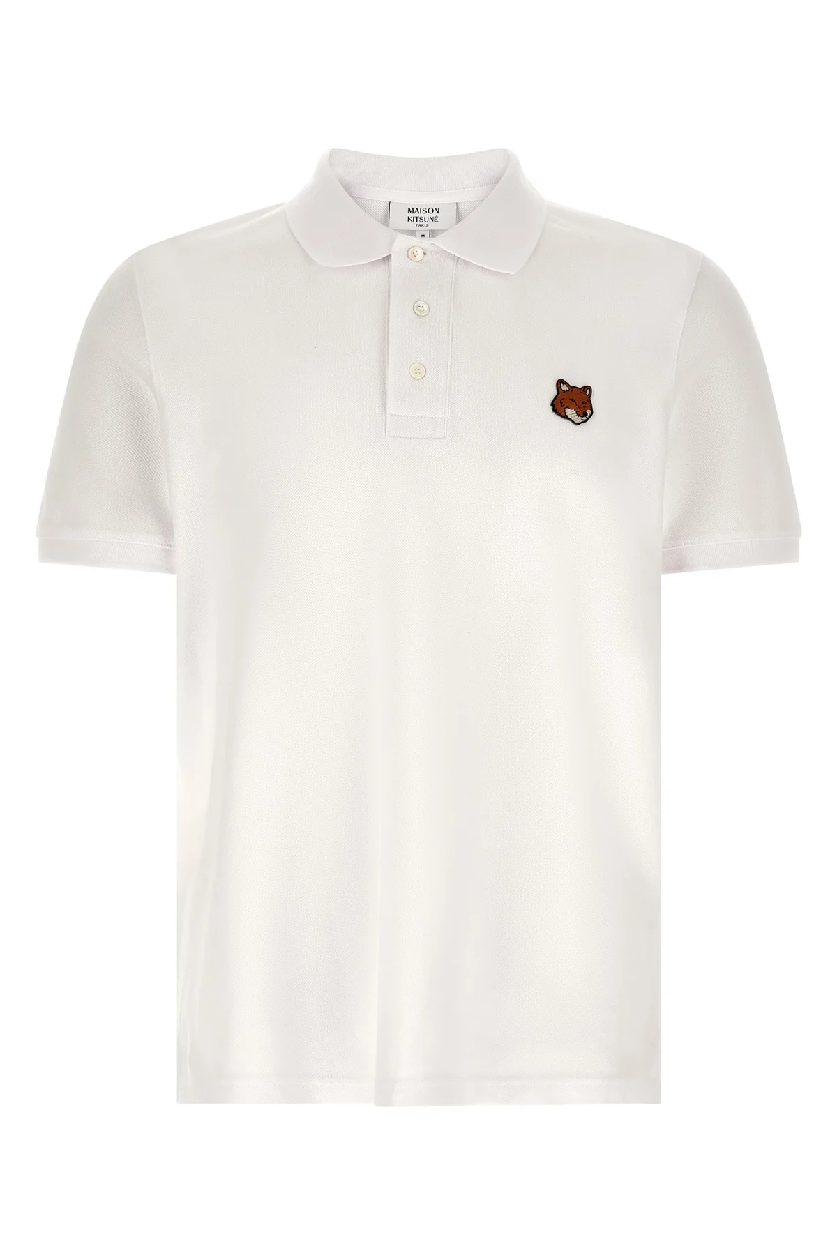 MAISON KITSUNÉ L piqué cotton polo shirt