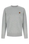 gauze mélange cotton sweatshirt
