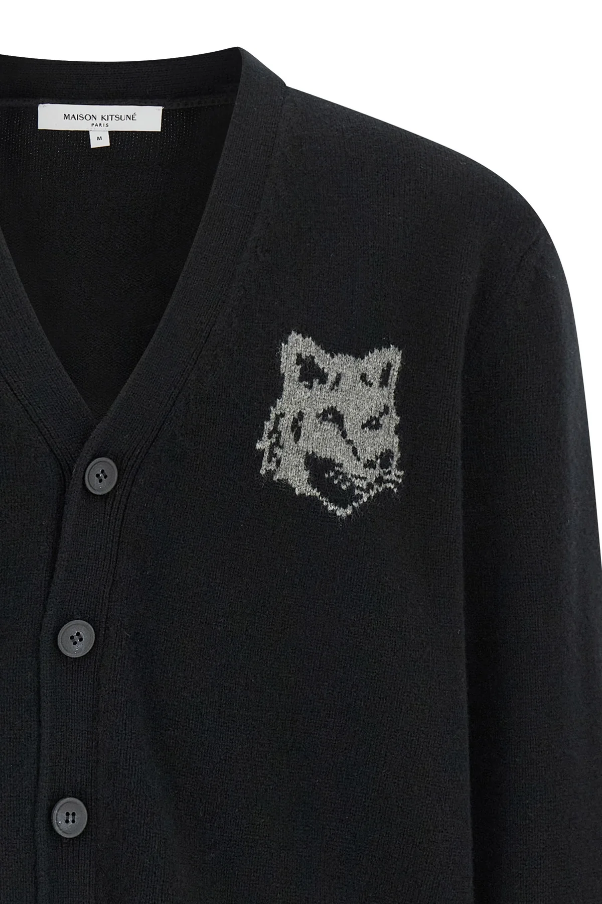extrafine merino wool cardigan