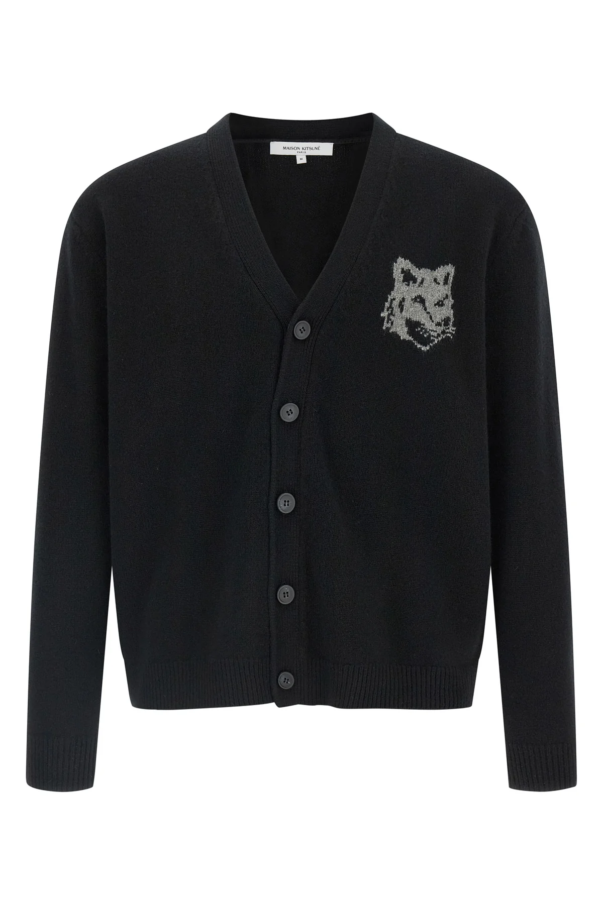 extrafine merino wool cardigan